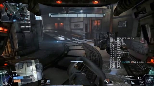 TITANFALL | Nvidia GTX 960 | Xeon W3690 | 1080p Gameplay Benchmarks смотреть онлайн