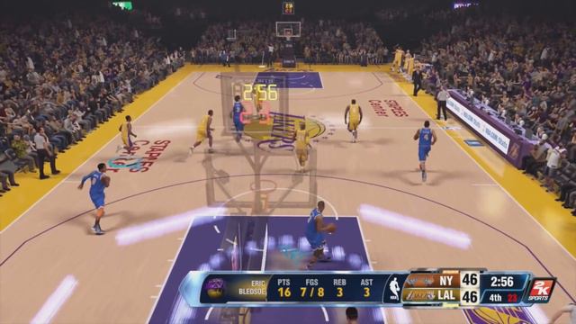 NBA 2K14 Next Gen My GM Mode Ep.44 - Los Angeles Lakers | Is This a Dunk Contest? | Xbox One смотреть онлайн