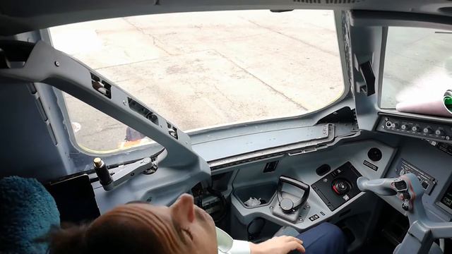 Открытие форточки + канат ВС Embraer 170/175/190/195