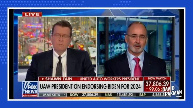 Fox host asks union leader why they didn't endorse Trump, doesn't go well смотреть онлайн