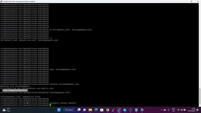 How to Install and Run Apache Web Server in Ubuntu 22 with virtual host configuration - смотреть онлайн