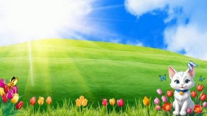 Футаж детский киски