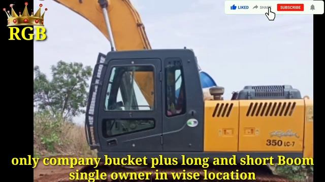 Hyundai 220 LC 2016 model long and short boom selling on EMI basis call RGB INDIA 9730902020 смотреть онлайн