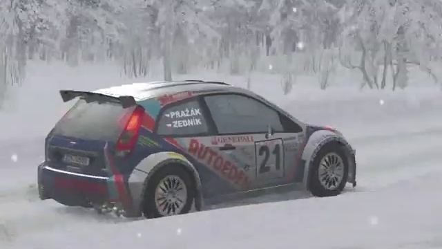 RBR: Ford Fiesta S1600@Mustaselka смотреть онлайн