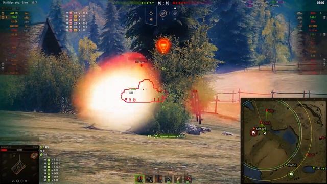 1 VS 14 - ВСЕ КИБЕРСПОРТСМЕНЫ ЗАВИДУЮТ ЭТОМУ ИГРОКУ ОН СЛОМАЛ РАНДОМ WORLD OF TANKS!!! смотреть онлайн