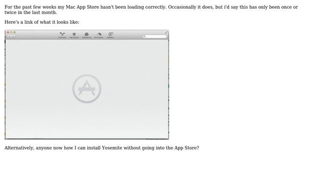 Apple: Mac App Store Won't Open on Macbook Pro