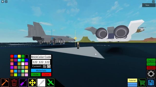 F-15 Eagle (Fighter Jet) | Plane Crazy - Tutorial (Old, theres a remake) смотреть онлайн