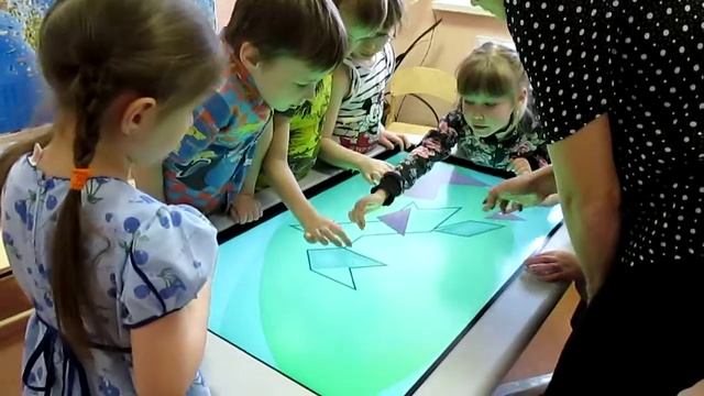 Интерактивный стол в детском саду