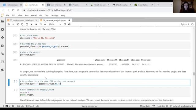 AutoGIS 2021 Lesson 6.2 - Network Analysis смотреть онлайн