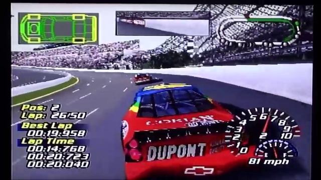 NASCAR 2001 (PS1) - Race 28/34 - NAPA Autocare 500 смотреть онлайн