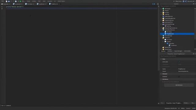 How to get the clients ping [Roblox Studio] смотреть онлайн