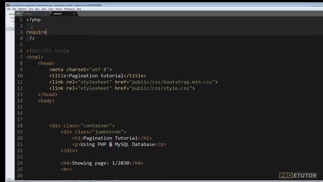 Pagination in PHP: Implementing Pagination Urdu/Hindi 3/4 смотреть онлайн