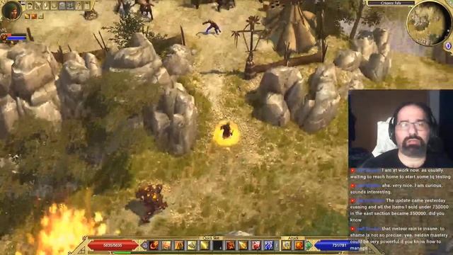 Titan Quest Eternal Embers: The GOD OF METEORS Build in Legendary! смотреть онлайн