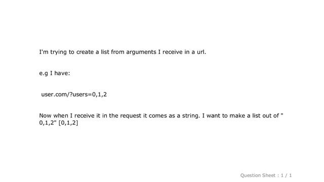 Django : Converting a String to List in Python смотреть онлайн