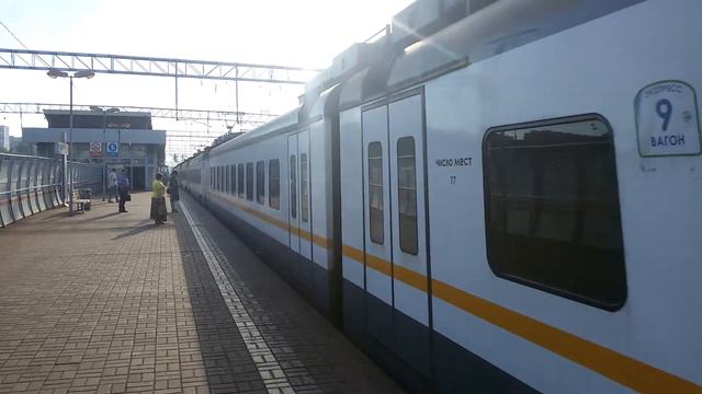 ЭД4М-0502 ЦППК Балашиха-Москва(Курский вокзал) смотреть онлайн
