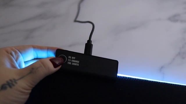 Игровой коврик с подсветкой HAVIT MP901 (M-Size)