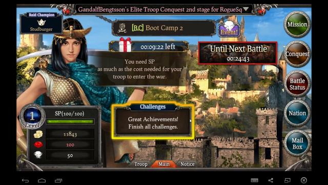 Conquer Age Reborn android game first look gameplay español смотреть онлайн