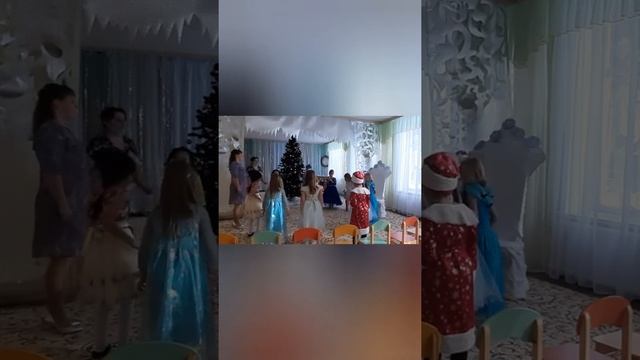Новогодний утренник в подготовительной группе, п.Цимлянский смотреть онлайн
