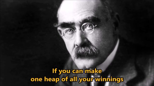 IF... You can Dream, But not Make Dreams Your Master - Rudyard Kipling смотреть онлайн