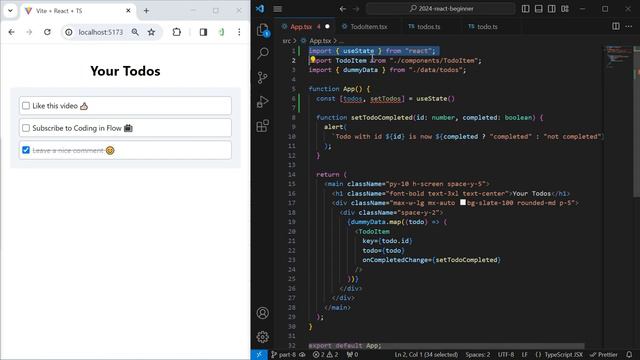 React Beginner Course 2024 (Vite, Tailwind CSS, TypeScript) смотреть онлайн