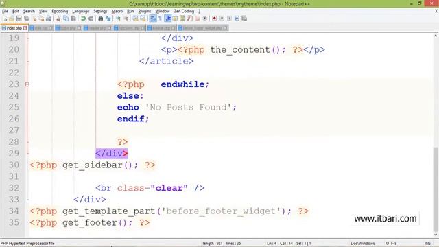 57. Single.php- ITBari Tutorial.wmv смотреть онлайн