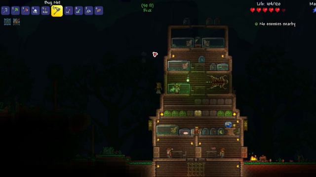 Terraria Lets Play Episode 2.5 (Summoner+Extra) "Firefly Competition" (With Tate) смотреть онлайн