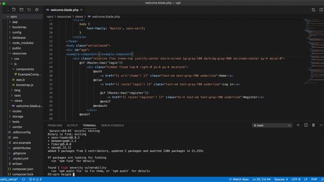 Laravel8でVuetify環境構築(後編Vuetify導入) смотреть онлайн