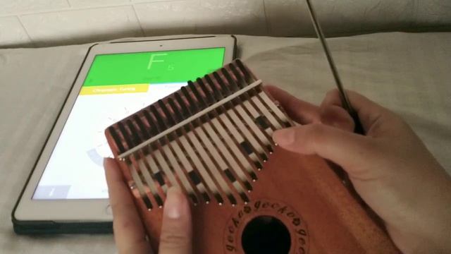 Tune Your Kalimba Using Instuner IOS App | Kalimba Tutorial