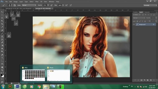 How to use Bokeh Photoshop Overlays смотреть онлайн
