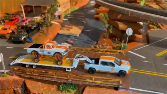 2022 GREENLIGHT GULF GOOSENECK TRAILER AND MONSTER TRUCK UNBOXED on Fishy Fred Comics! смотреть онлайн