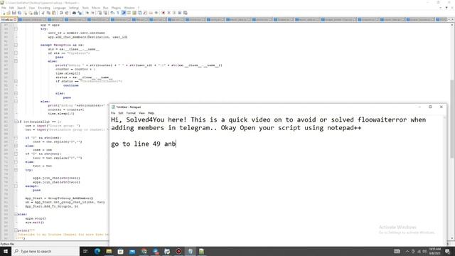 How to avoid floodwaiterror and to avoid getting banned in telegram adding (telegram adding problem смотреть онлайн