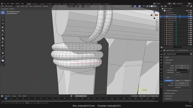 05 - Create ropes using curves смотреть онлайн
