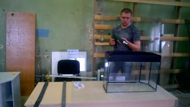 Ремонт аквариума. Треснуло дно смотреть онлайн