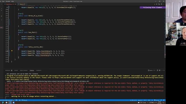 Refactoring Yatzy - Part 2 смотреть онлайн