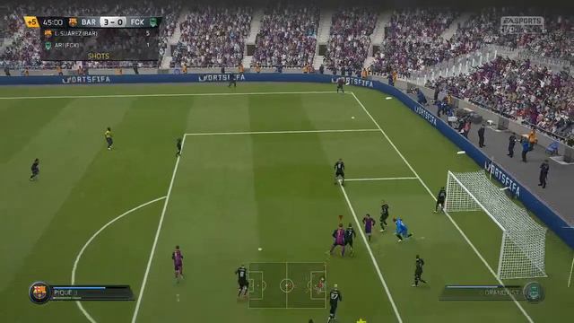 FC Barcelona vs FC Krasnodar || Fifa 15 Kick Off || Gameplay смотреть онлайн