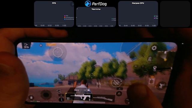Xiaomi Redmi Note 10S PUBG MOBILE GYRO TEST смотреть онлайн