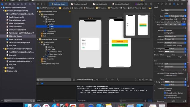 How to Import Health App Data in your App by using UIKit смотреть онлайн