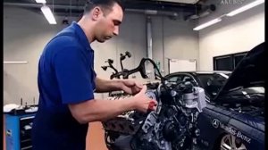 Замена цепи в моторах M272  M273 часть 2