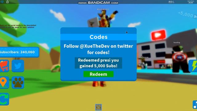 СИМУЛЯТОР ЮТУБЕРА! 18 СЕКРЕТНЫХ АДМИН КОДОВ! КАК НАКРУТИТЬ ПОДПИСЧИКОВ! Roblox SImulator смотреть онлайн