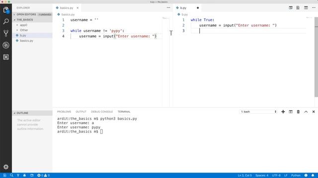 Python 7.15 The Basic Loops - While Loops with Break and Continue смотреть онлайн