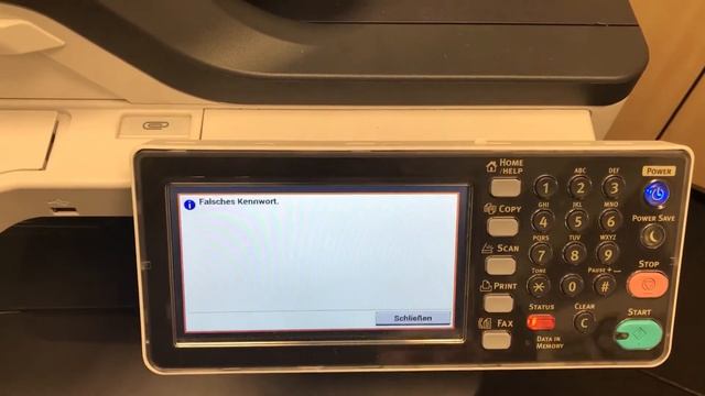 Oki reset Administrator Passwort смотреть онлайн