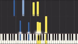 Linkin Park - New Divide Piano Tutorial | Medium