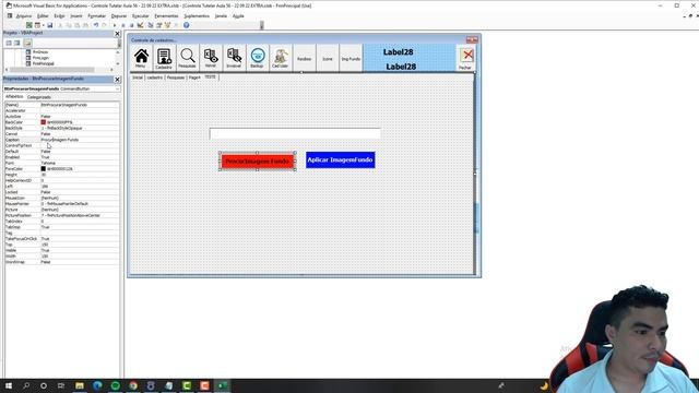 SetBackgroundPicture Como Mudar Imagem de fundo do Sistema Excel VBA | Cadastro do Zero Excel Aula5 смотреть онлайн