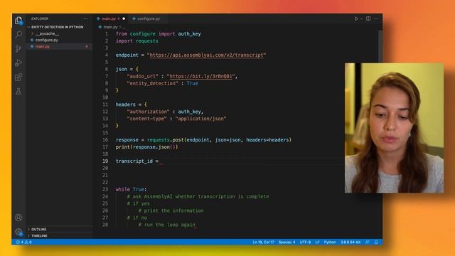 Named entity recognition on audio files with Python смотреть онлайн