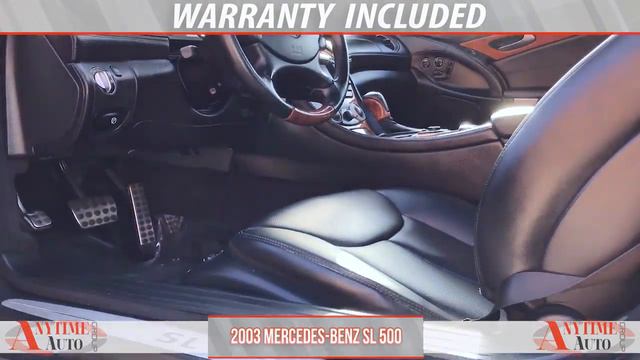 2003 Mercedes Benz SL 500 смотреть онлайн