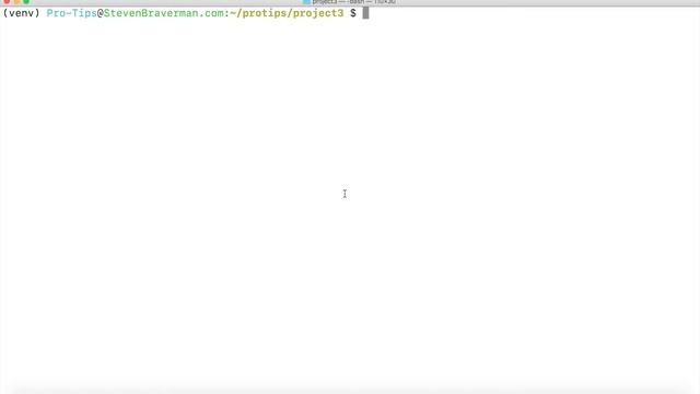 Pro Tips - Python Virtualenv смотреть онлайн