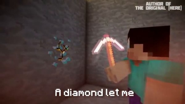 Мне нужны алмазы песня в майнкрафте