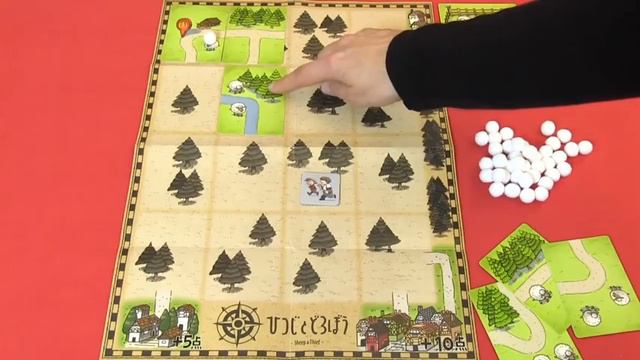 Sheep & Thief, how to play (In English, board game, family game) смотреть онлайн