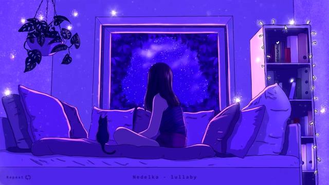 Night lullaby _ lofi hip hop mix смотреть онлайн
