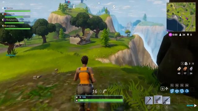 MABAR IV : MARVARIS,AZURABOY, RICKYGAMERS - NGAKAK MERAYAP UTK KE SAFE ZONE - FORTNITE BATTLE ROYAL смотреть онлайн